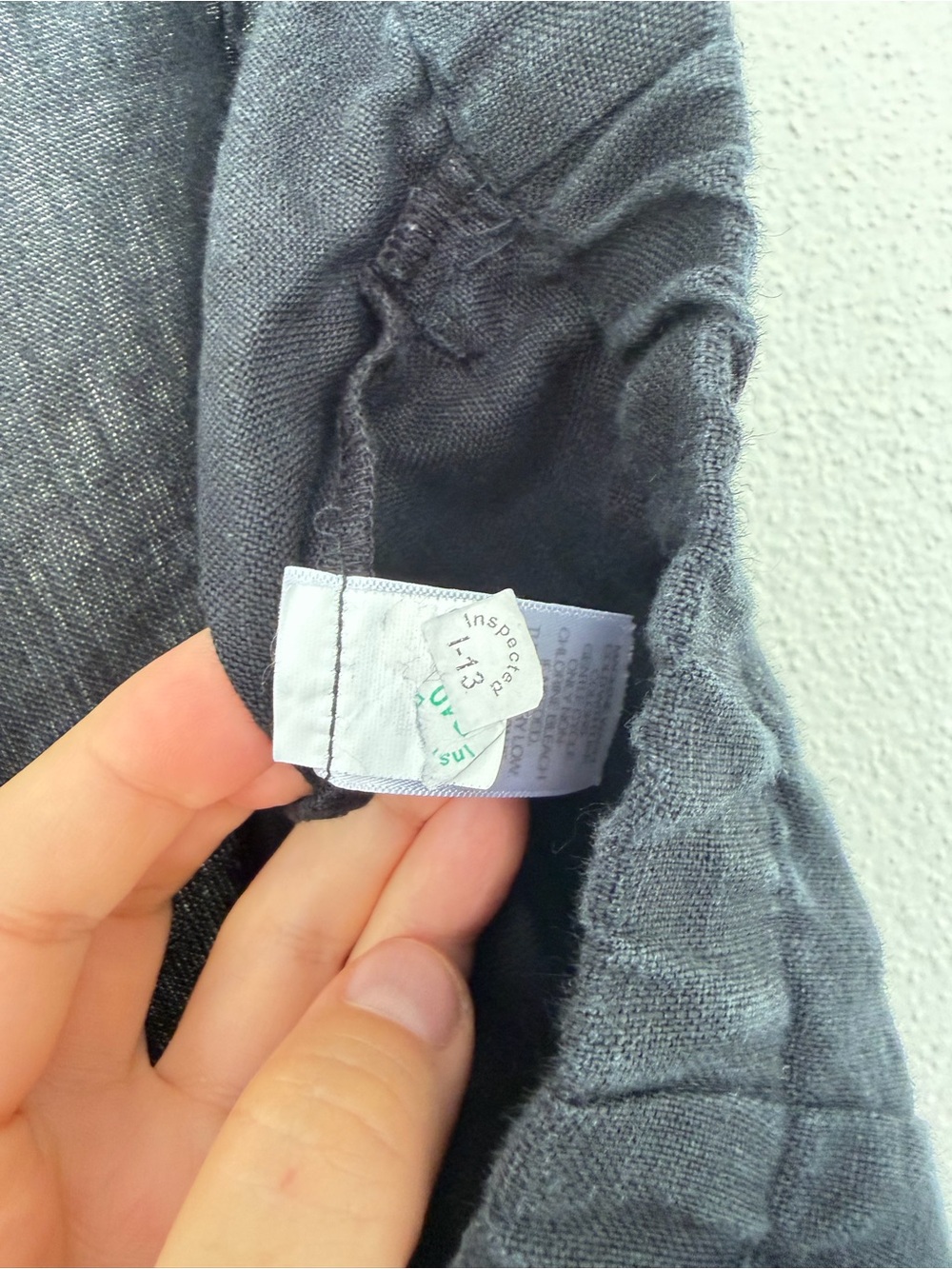 J. Jill “Love Linen” Wide-Leg Cropped Pants Black Size XL Like New Without Tags - Picture 10 of 10